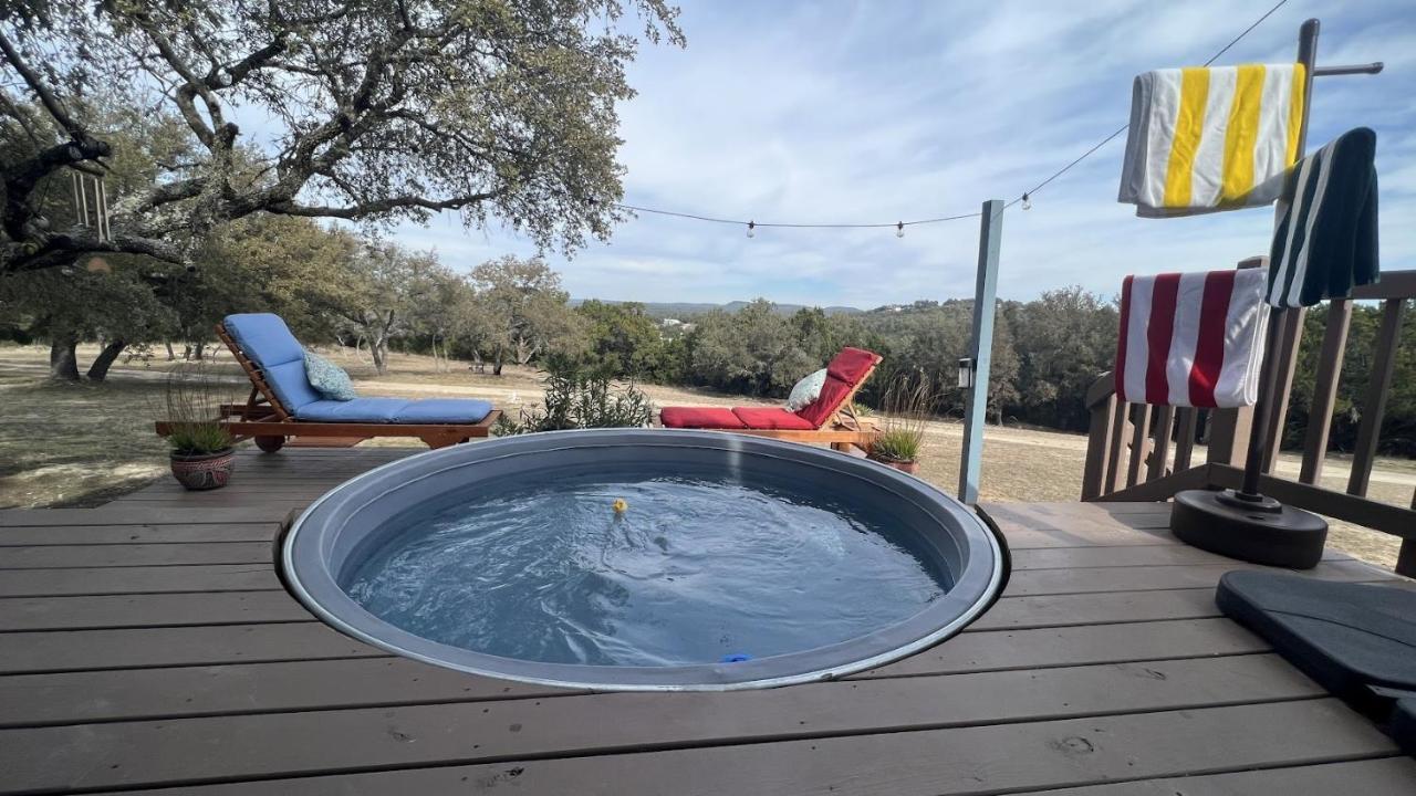 Hill Country Highland'S Bluebonnet Cottage Marble Falls Exteriör bild