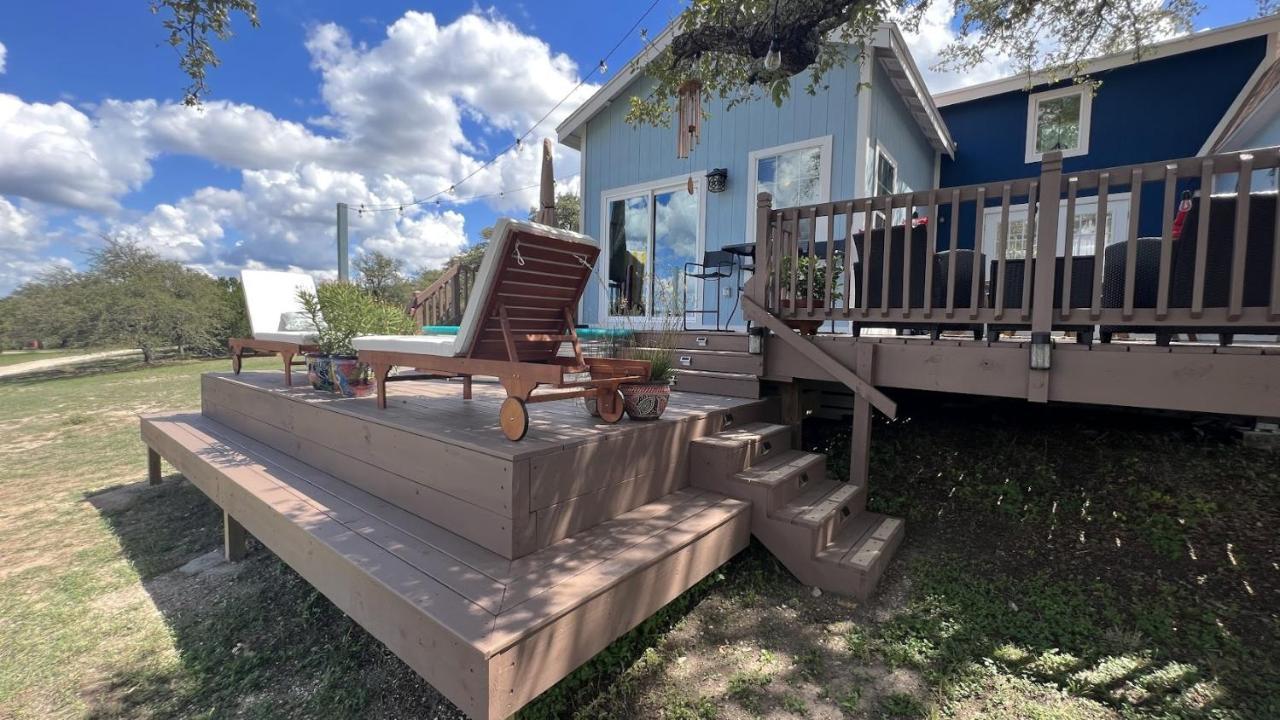 Hill Country Highland'S Bluebonnet Cottage Marble Falls Exteriör bild