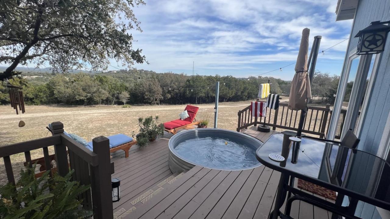 Hill Country Highland'S Bluebonnet Cottage Marble Falls Exteriör bild