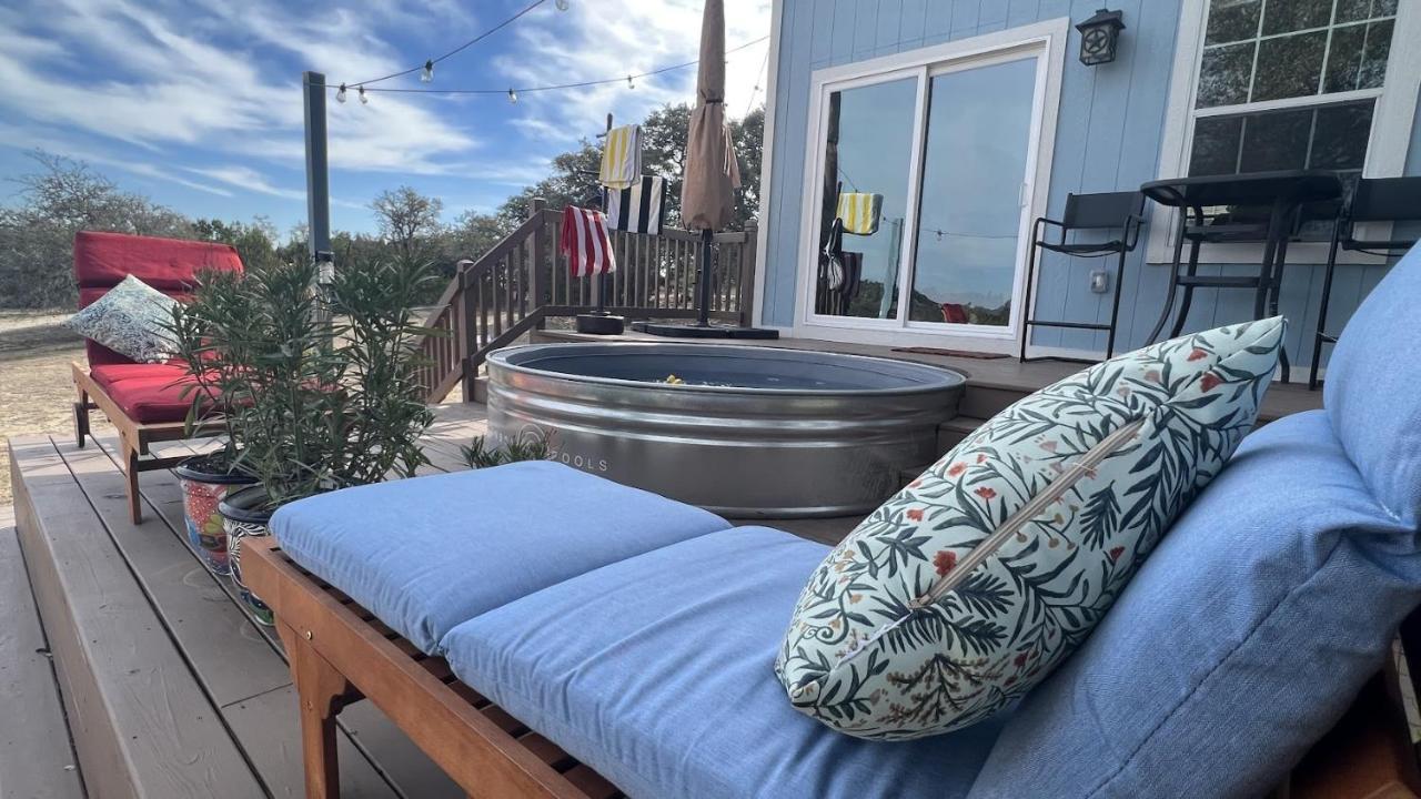 Hill Country Highland'S Bluebonnet Cottage Marble Falls Exteriör bild