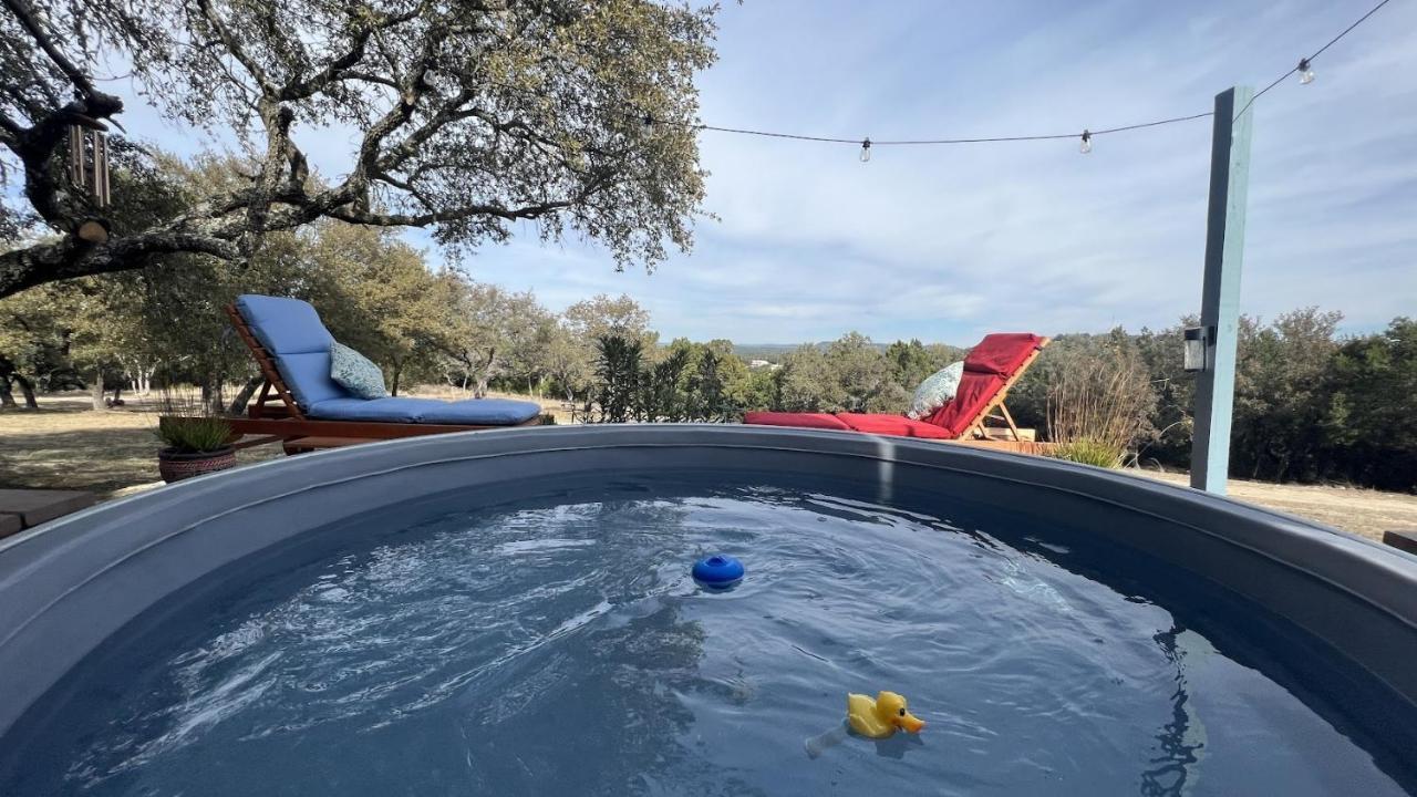 Hill Country Highland'S Bluebonnet Cottage Marble Falls Exteriör bild